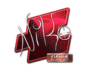 Sticker | NiKo (Foil) | Atlanta 2017