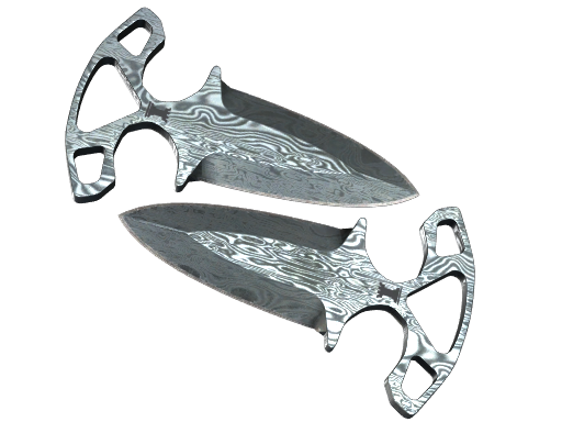 ★ StatTrak™ Shadow Daggers | Damascus Steel (Battle-Scarred)