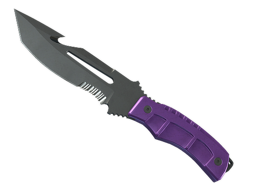 ★ StatTrak™ Survival Knife | Ultraviolet (Field-Tested)