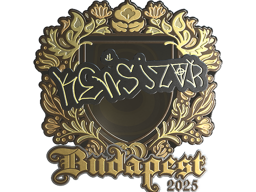 Sticker | kensizor (Gold) | Budapest 2025