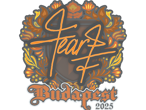 Sticker | fEAR | Budapest 2025