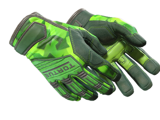 ★ Specialist Gloves | Lime Polycam (Well-Worn)