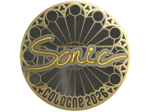 Sticker | Sonic (Gold) | Cologne 2026