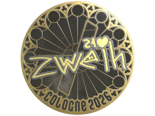 Sticker | zweih (Gold) | Cologne 2026