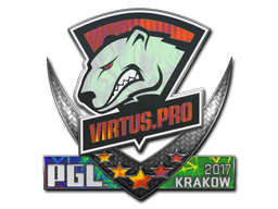 Наклейка | Virtus.Pro (голографическая) | Краков 2017