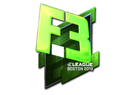 Наклейка | Flipsid3 Tactics (металлическая) | Бостон 2018