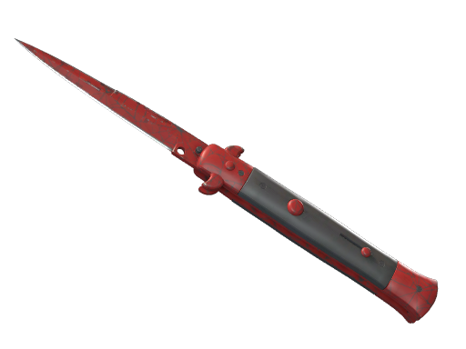 ★ StatTrak™ Stiletto Knife | Crimson Web (Field-Tested)