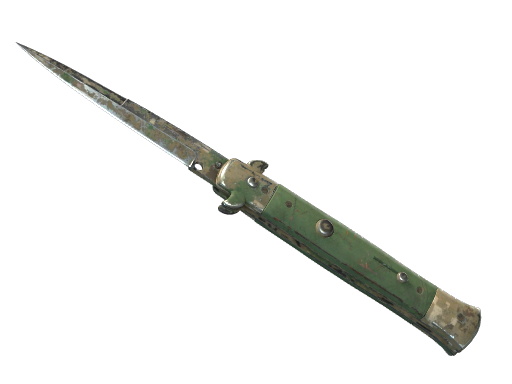 ★ Stiletto Knife | Forest DDPAT (Battle-Scarred)