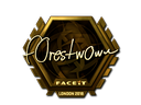 Sticker | f0rest (Gold) | London 2018