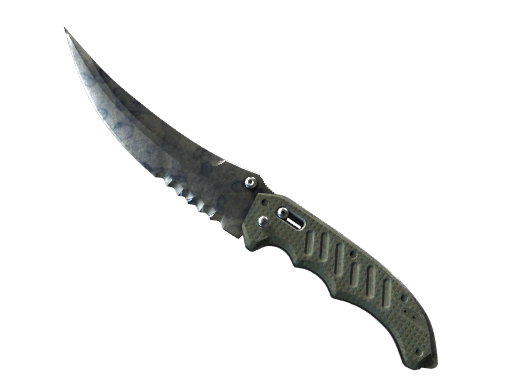 ★ Flip Knife | Stained (Well-Worn)