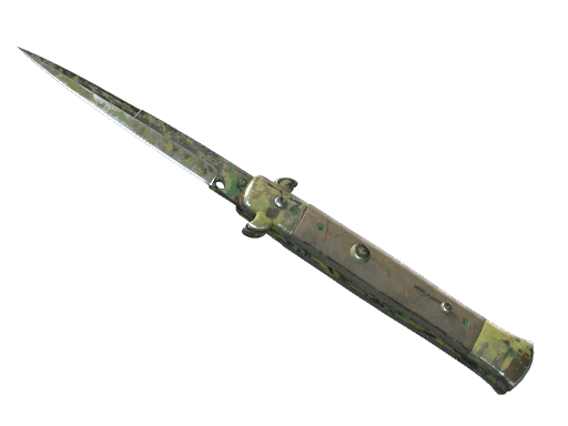 ★ StatTrak™ Stiletto Knife | Boreal Forest (Battle-Scarred)