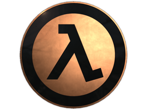 Copper Lambda Pin image