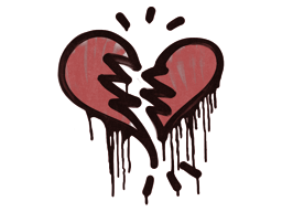 Broken Heart (Blood Red) image
