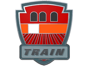 Train Pin image