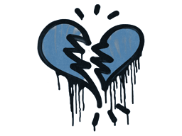 Broken Heart (Monarch Blue) image
