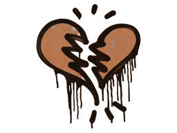 Broken Heart (Tiger Orange) image