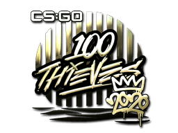 100 Thieves (Gold) image