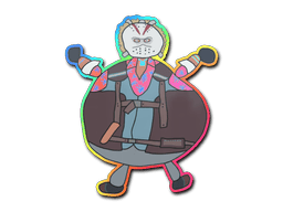 Poorly Drawn Bloody Darryl (Holo) image