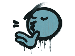 Chef Kiss (Wire Blue) image