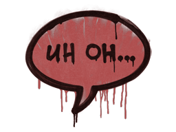 Uh Oh (Blood Red) image