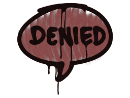 Denied (Brick Red) image