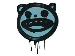 Happy Cat (Wire Blue) image