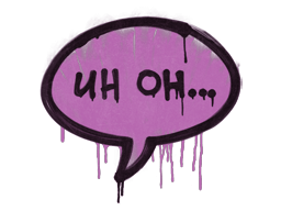 Uh Oh (Bazooka Pink) image