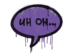 Uh Oh (Monster Purple) image