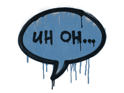 Uh Oh (Monarch Blue) image