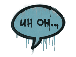 Uh Oh (Wire Blue) image