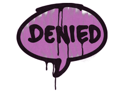 Denied (Bazooka Pink) image