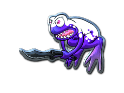 Ultraviolet Poison Frog (Foil) image