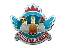 Hard Cluck Life (Foil) image