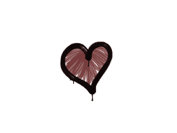Heart (Brick Red) image