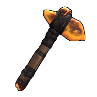 Ancient Amber Stone Hatchet image