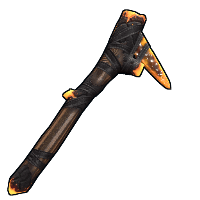Ancient Amber Stone Pick Axe image