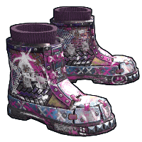Apocalyptic Knight Boots image
