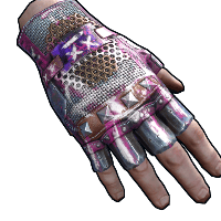 Apocalyptic Knight Leather Gloves image