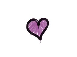 Heart (Bazooka Pink) image