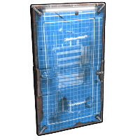 Blueprint Metal Door image