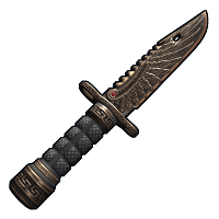 Bronze Raven Knife image