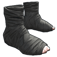 Burlap Ninja Slippers image