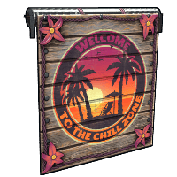 Chill Zone Garage Door image
