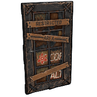 Cobalt Wooden Door image