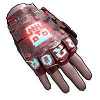 Corrupted Roadsign Gloves image
