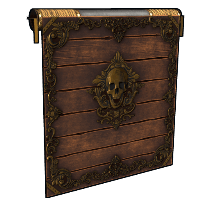Cursed Pirate Garage Door image