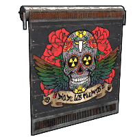 Dia De Los Muertos Garage Door image