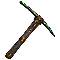 Emerald Relic Pick Axe image