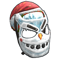 Evil Snowman Mask image