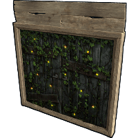Fireflies Double Wooden Doors image